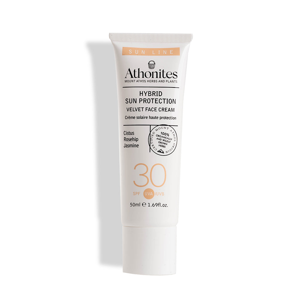 Ενυδατική αντηλιακή κρέμα προσώπου SPF30