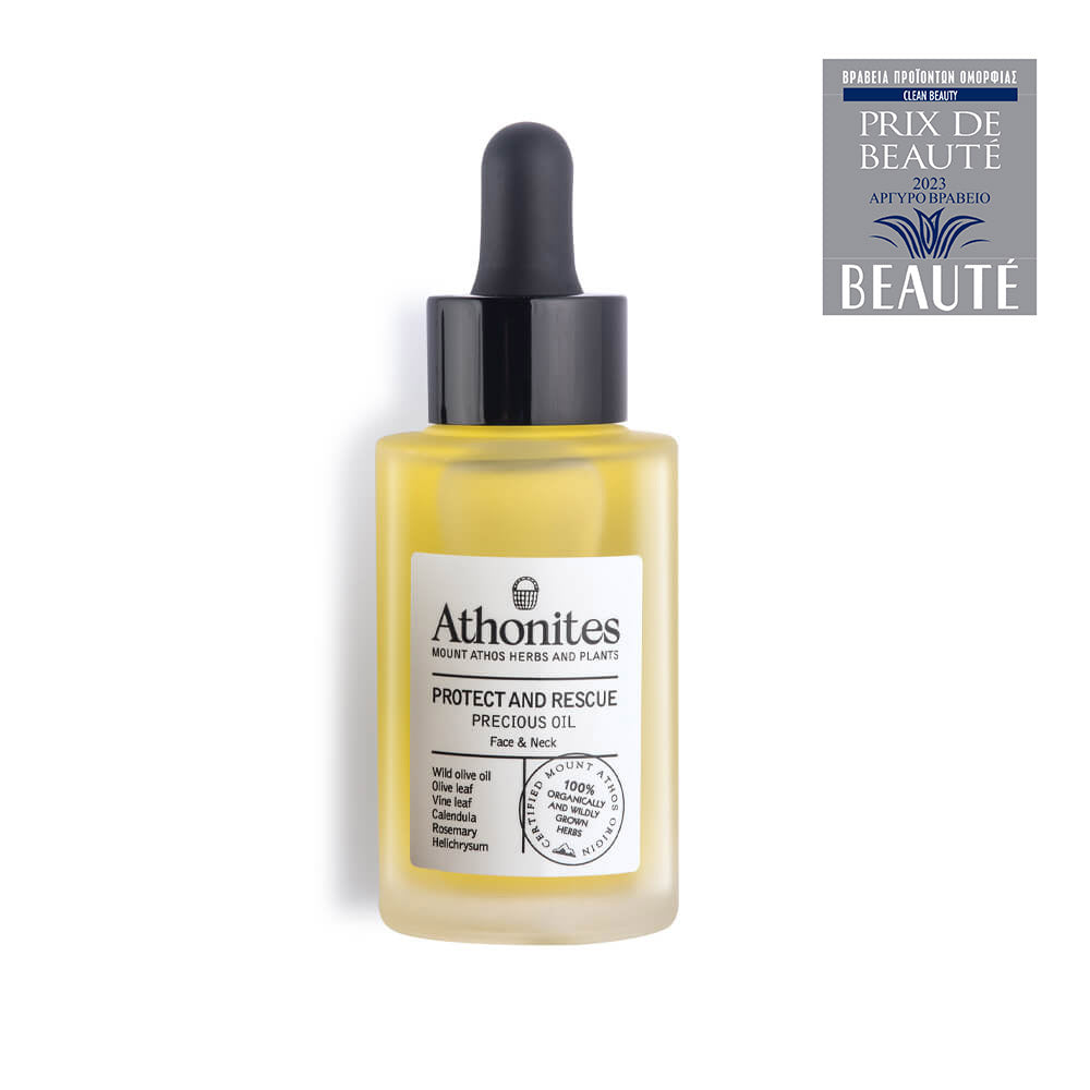 ATHONITES PROTECT AND RESCUE PRECIOUS OIL FACE &amp; NECK