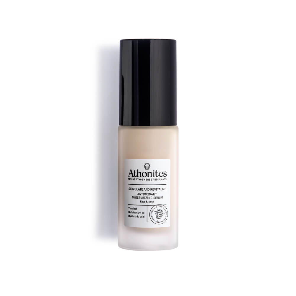 STIMULATE AND REVITALIZE ANTIOXIDANT MOISTURIZING SERUM FACE & NECK
