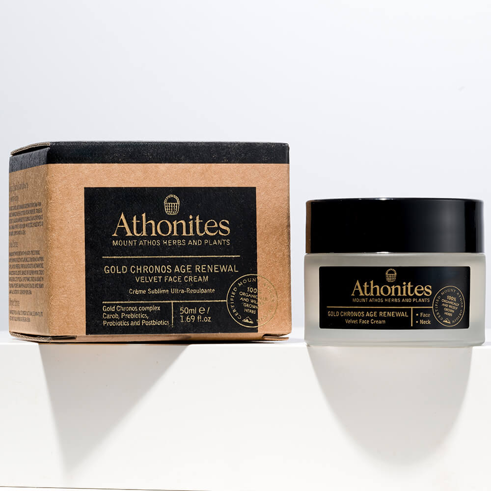 ATHONITES GOLD CHRONOS AGE RENEWAL VELVET FACE CREAM