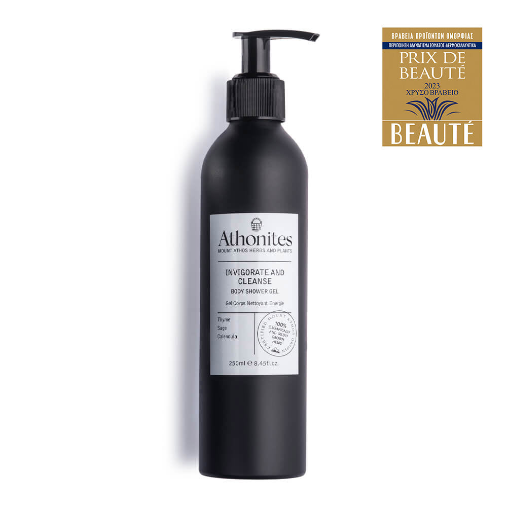 ΑTHONITES INVIGORATE AND CLEANSE SHOWER GEL